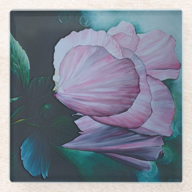 Posavasos De Vidrio Blossom de Bayville (Anverso)