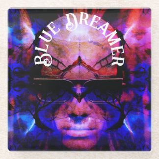 Posavasos De Vidrio Blue Dreamer