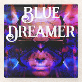 Posavasos De Vidrio Blue Dreamer