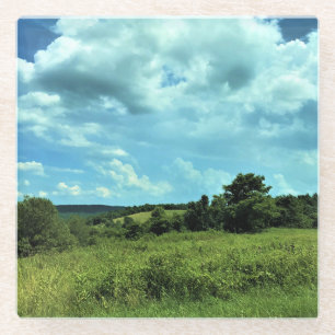 Posavasos De Vidrio Blue Ridge Parkway cerca de Floyd, Virginia