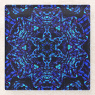 Posavasos De Vidrio Blued Up