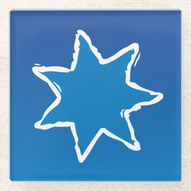 Posavasos De Vidrio Bluestar Coaster (Anverso)