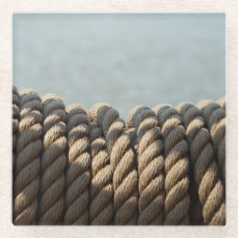 Posavasos De Vidrio Bobina náutica