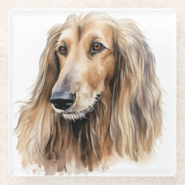 POSAVASOS DE VIDRIO BONITO COLOR DEL AGUA CARA DE LA HUERTA AFGANA