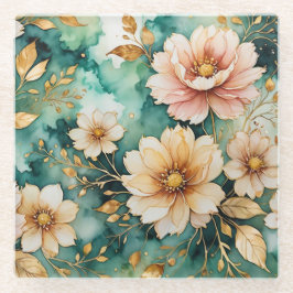 Posavasos De Vidrio Bonito rosado