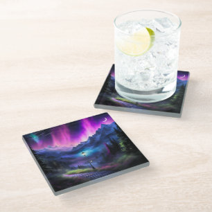 Posavasos De Vidrio Bosque encantado