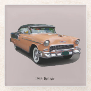 Posavasos De Vidrio Brown Bel Air 1955