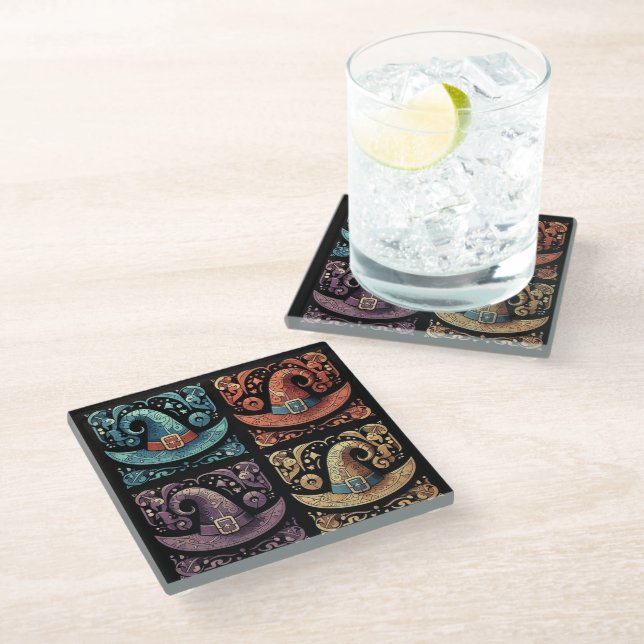 Posavasos De Vidrio Brujas Malvadas (Angular)