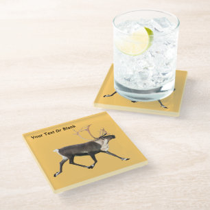 Posavasos De Vidrio Bull Caribou