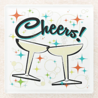 Posavasos De Vidrio ¡Burbujeante un Ir-Ir!