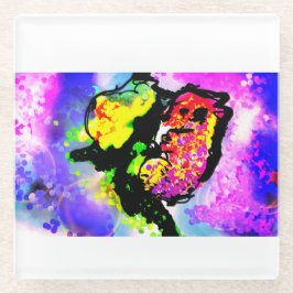 Posavasos De Vidrio Caballito de mar alegría