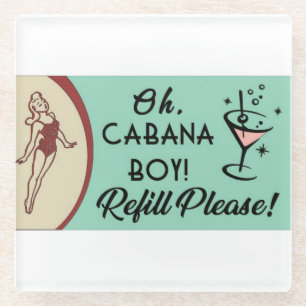 Posavasos De Vidrio Cabana Boy