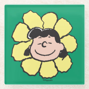 Posavasos De Vidrio Cacahuetes   Lucy Flower