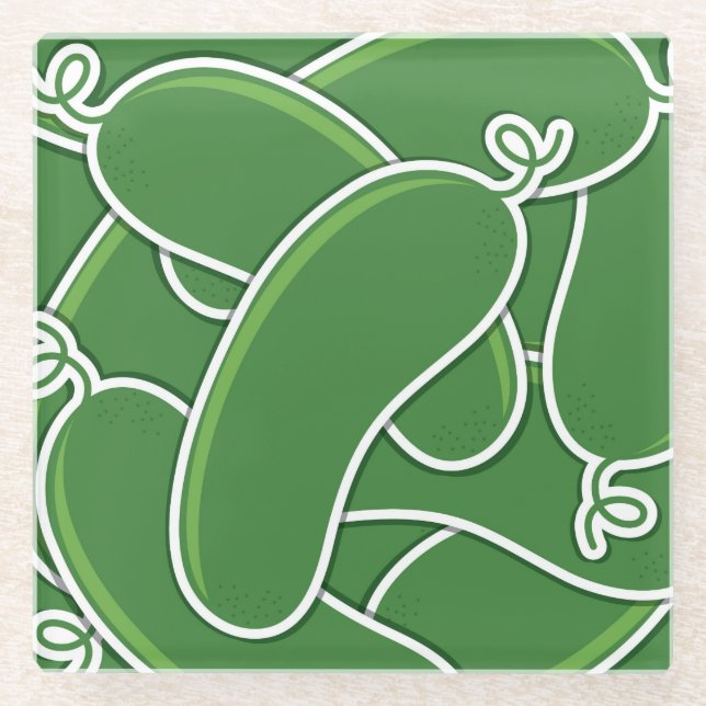 Posavasos De Vidrio Cachorro (Anverso)