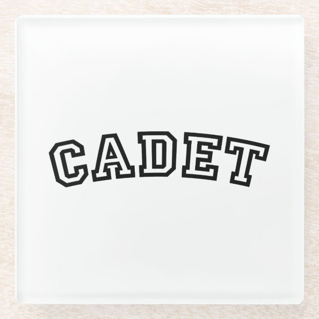 POSAVASOS DE VIDRIO CADET (Anverso)