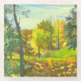 Posavasos De Vidrio Caída solar