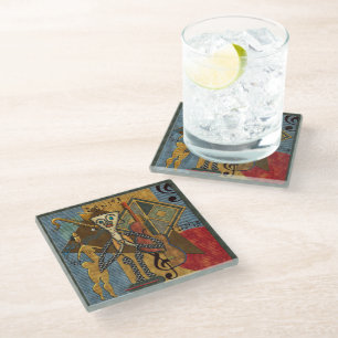 Posavasos De Vidrio Cálido Jazz