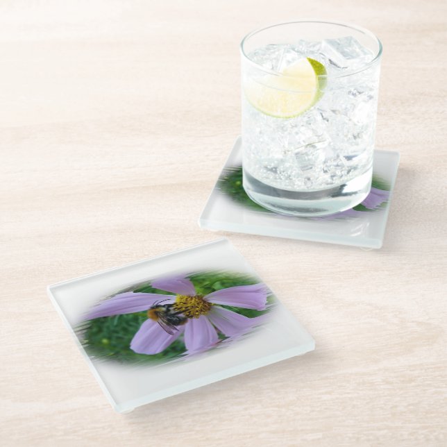 Posavasos De Vidrio Calor de verano (Angular)