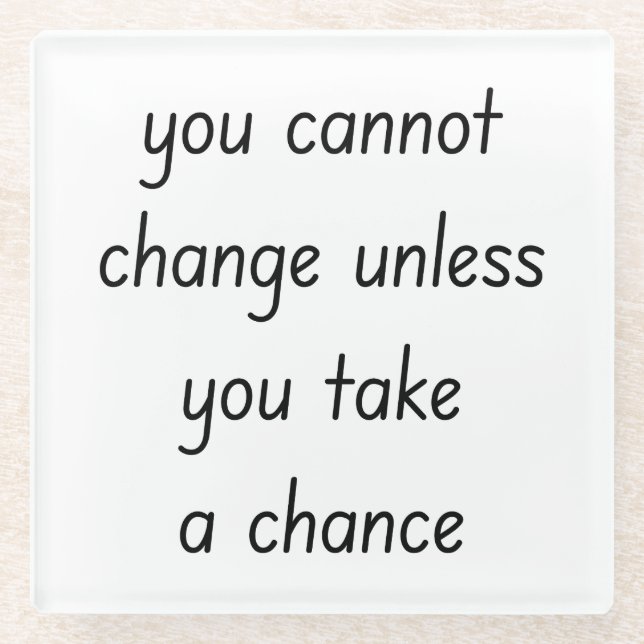 Posavasos De Vidrio Cambiar la escoria de vidrio (Anverso)