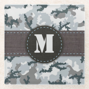 Posavasos De Vidrio Camuflaje urbano