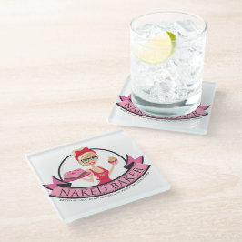 Posavasos De Vidrio Capturado por Love Baker Coaster