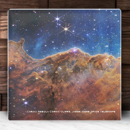 Posavasos De Vidrio Carina Nebula Cosmic Cliffs James Webb Hi-Res
