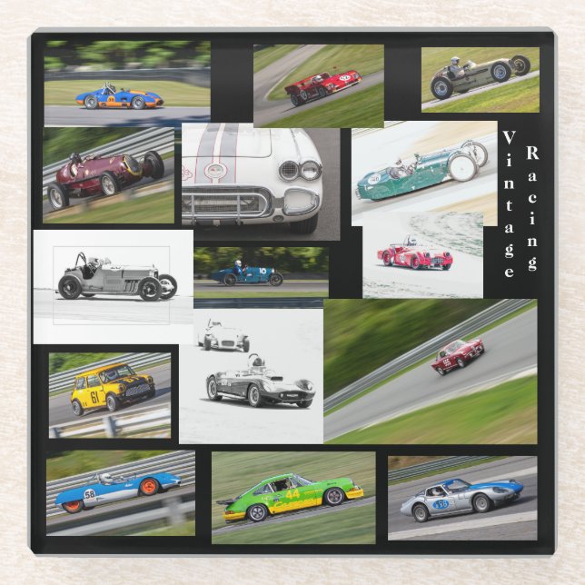 Posavasos De Vidrio Carreras vintage (Anverso)