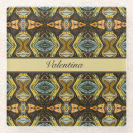 Posavasos De Vidrio Carretera de especias, personalizado