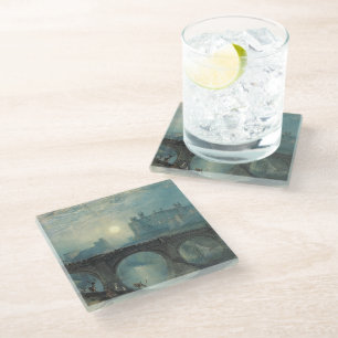 Posavasos De Vidrio Castillo de William Turner Alnwick