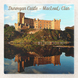 Posavasos De Vidrio Castillo Dunvegan - MacLeod Clan