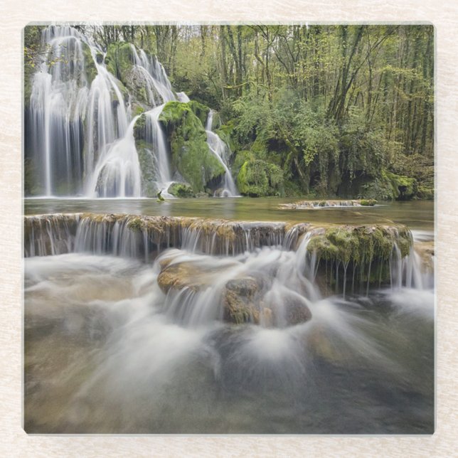 Posavasos De Vidrio Cataratas (Anverso)