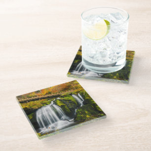Posavasos De Vidrio Cataratas   Cascadas de Triberg, Alemania