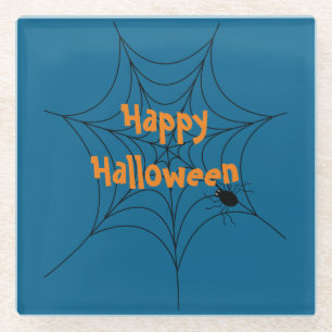 Posavasos De Vidrio Catastro de Halloween