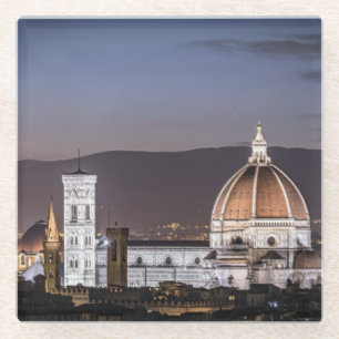 Posavasos De Vidrio Catedral - Florencia Italia