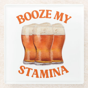 POSAVASOS DE VIDRIO CERVEZA IRLANDESA DIVERTIDA