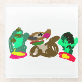 Posavasos De Vidrio  chihuahua are cute 