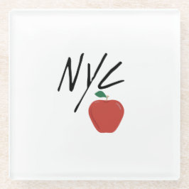 POSAVASOS DE VIDRIO CIUDAD DE NUEVA YORK