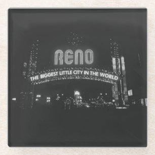 Posavasos De Vidrio Ciudad de Reno
