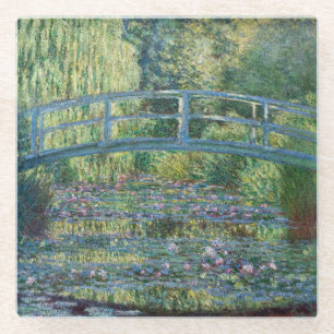 Posavasos De Vidrio Claude Monet - Estanque de nenúfares, Armonía Verd