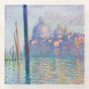 Posavasos De Vidrio Claude Monet - Gran Canal, Venecia