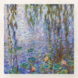 Posavasos De Vidrio Claude Monet - Water Lilies