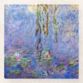 Posavasos De Vidrio Claude Monet - Water Lilies