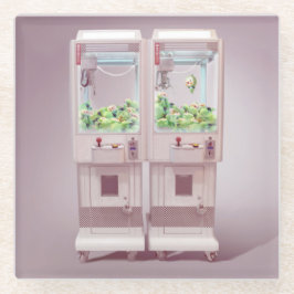 Posavasos De Vidrio Claw Machine