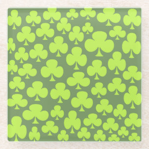 Posavasos De Vidrio Clover