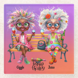 Posavasos De Vidrio Coaster