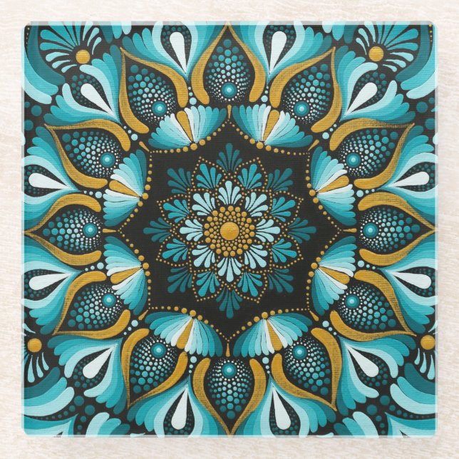 Posavasos De Vidrio Coaster (Anverso)