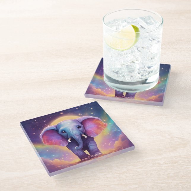 Posavasos De Vidrio Coaster (Angular)