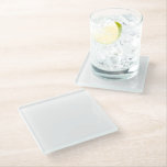 Posavasos De Vidrio Coaster<br><div class="desc">Create your own white personalizable,  minimalist style which can be easily updated with your Photo and text. If you need any help personalizing this product,  please contact me using the message button below and I will be happy to help.</div>
