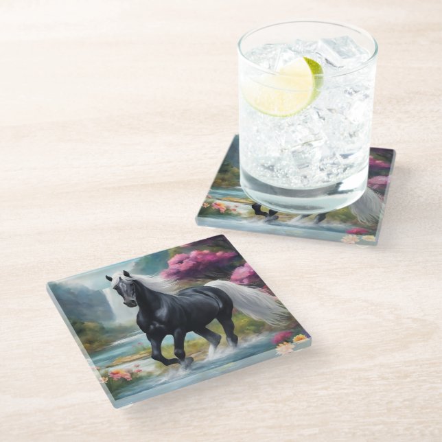 Posavasos De Vidrio Coaster (Angular)