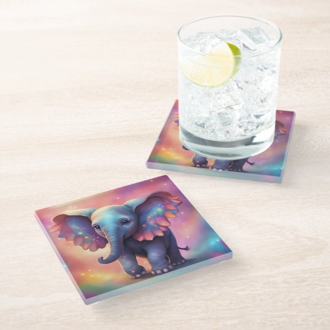 Posavasos De Vidrio Coaster (Angular)